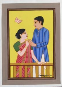 Babu with Biwi – Lalu Prasad Shaw