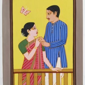 Babu with Biwi – Lalu Prasad Shaw