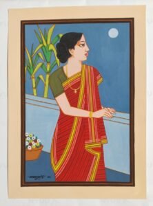 Biwi Gazing at the Moon – Lalu Prasad Shaw