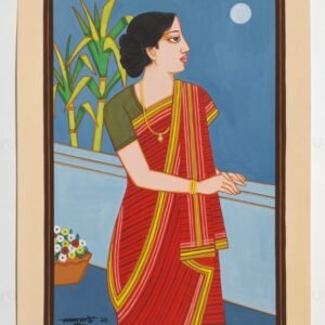 Biwi Gazing at the Moon – Lalu Prasad Shaw