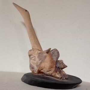 Duck – Root Sculpture by Satyakinkar Baij