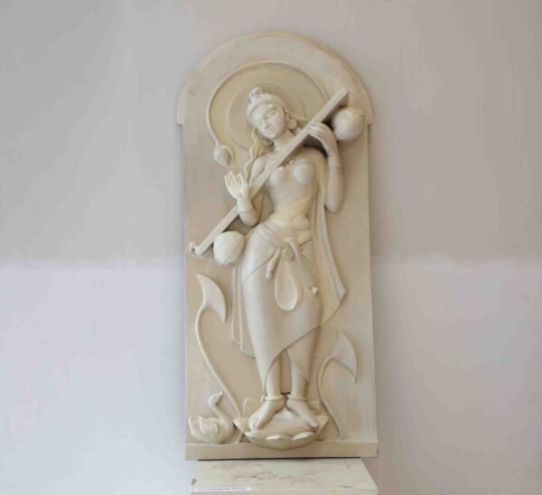 SARASWATI – Sculpture by Kamal Deep Dhar