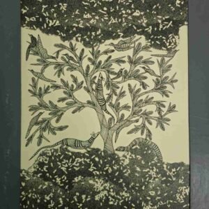 Tree of Life – Gond Art by Jangarh Singh Shyam