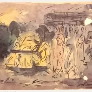Untitled – Watercolour by Ramkinkar Baij