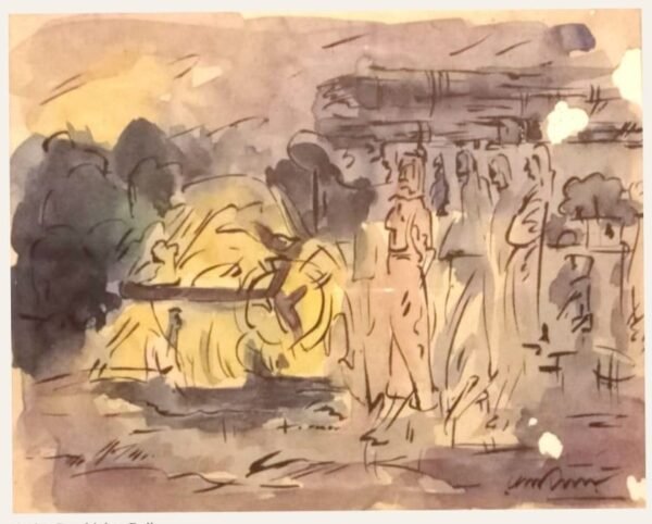 Untitled – Watercolour by Ramkinkar Baij