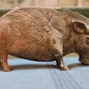 Wild Boar – Bronze Sculpture by Ramkinkar Baij